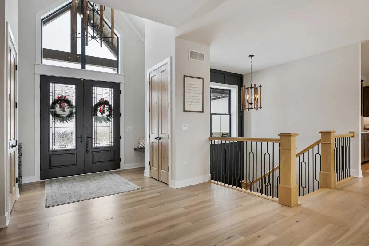 Custom Home - Entryway Construction